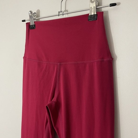 Born Primitive Leggings Womens M Cranberry Red Full Length High Rise Pants EUC - Picture 7 of 10